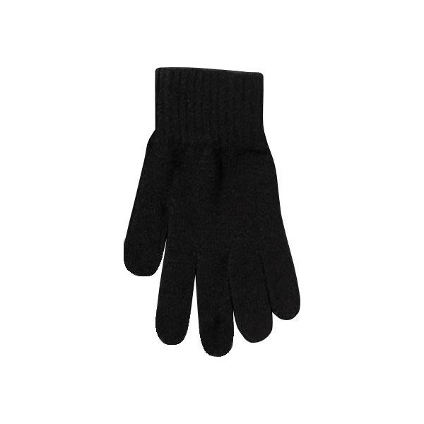  Pletex 10038 pánské pletené rukavice černá
