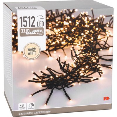 Koopman LED Venkovní vánoční řetěz 1512xLED/230V/8 funkcí 14 m IP44 teplá bílá AGL550150 – Hledejceny.cz