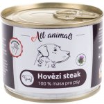 All Animals Dog hovězí STEAK 200 g – Zbozi.Blesk.cz