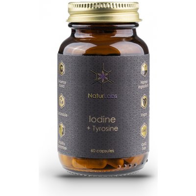 NaturLabs Jód + Tyrosin 60 kapslí – Hledejceny.cz