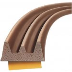 Těsnění do oken a dveří guma "E", 9 x 4 mm x 100 m, hnědé | Zboží Auto