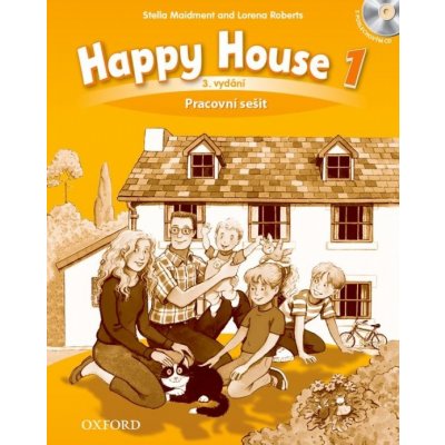 Happy House 1 AB+CD, 3rd Czech Edition – Maidment Stella, Roberts Lorena – Zboží Mobilmania
