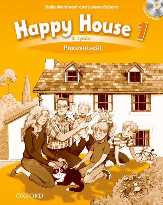 Happy House 1 AB+CD, 3rd Czech Edition – Maidment Stella, Roberts Lorena