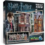 Wrebbit 3D puzzle Harry Potter Příčná ulice 450 ks – Zboží Dáma
