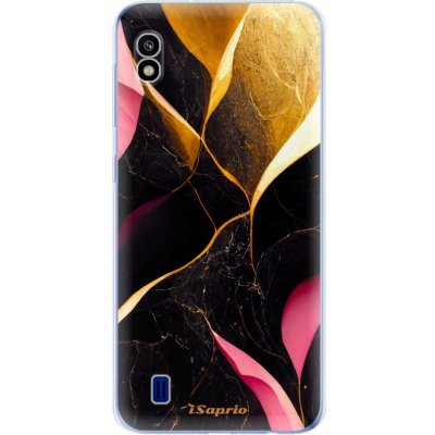 Pouzdro iSaprio - Gold Pink Marble - Samsung Galaxy A10 – Zboží Mobilmania