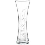 Crystalex Skleněná váza LOVE1 195 mm – Zboží Dáma