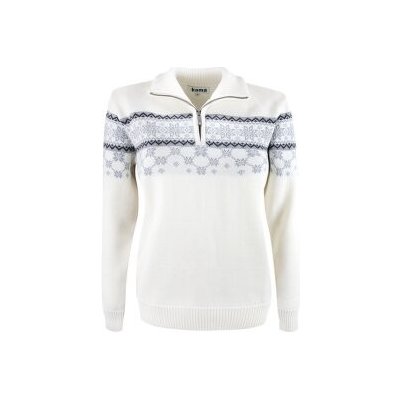 Kama Merino svetr 5007 101 - přírodně bílá – Zboží Mobilmania