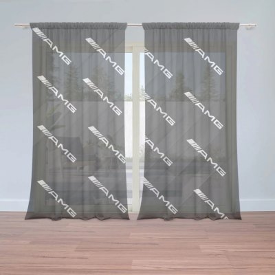 Záclony AMG vzor: 2 ks - 150x250 cm - Sablio – Hledejceny.cz