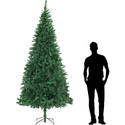 vidaXL Umělý vánoční stromek 300 cm zelený – Zboží Dáma