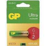 GP Ultra AA 8 ks 1013228100 – Hledejceny.cz