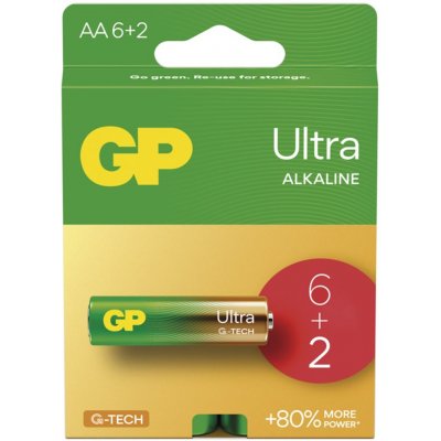 GP Ultra AA 8 ks 1013228100 – Hledejceny.cz