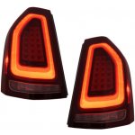 KITT LED zadné svetlá vhodné pre Chrysler 300 LD Lancia Thema (2011-2014) s dynamickým štartovacím displejom – Zboží Mobilmania