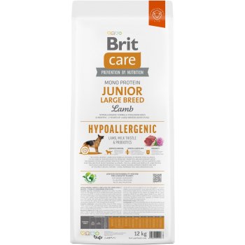 Brit Care Hypoallergenic Junior Large Breed Lamb 12 kg