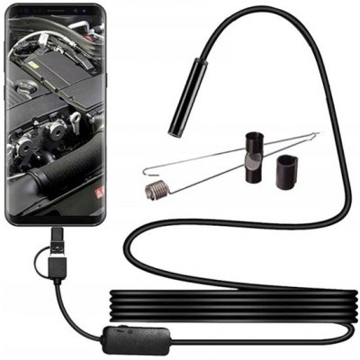 Dexxer Endoskopická kamera USB OTG 5m 8mm – Zboží Dáma