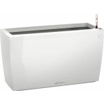 Lechuza Květináč Cararo Premium bílá lesklý 75 x 30 x 43 cm – Hledejceny.cz