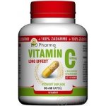 Bio-Pharma Vitamín C 500 mg long effect 120 kapslí – Hledejceny.cz