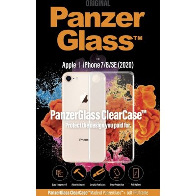Pouzdro PanzerGlass ClearCase čiré, Apple iPhone 7/8/SE 2020/SE 2022 0192 – Zboží Mobilmania