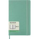 Moleskine A5 týdenní 2026-27 světle zelený – Sleviste.cz