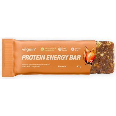 Vilgain Plant Protein Energy Bar 40 g – Zboží Mobilmania
