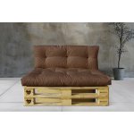 Lehněte Hit Outdoor DEKOR LEN COFFEE 120 x 80 – Sleviste.cz