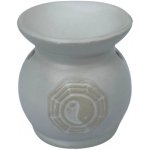 Mals Jin a Jang aroma lampa Bílá kulatá ☯ – Zboží Dáma