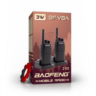 Baofeng BF-V8A sada 2 ks – Zboží Živě