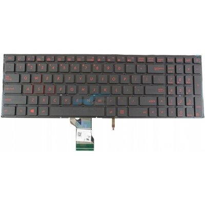 Klávesnice ASUS ROG G501 G501J G501JW / LED – Zboží Živě