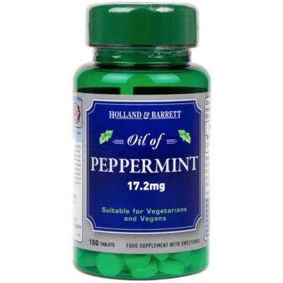 Holland & Barrett Oil of Peppermint olej z máty peprné 150 tablet – Hledejceny.cz
