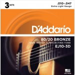 D'Addario EJ10-3D – Zboží Dáma