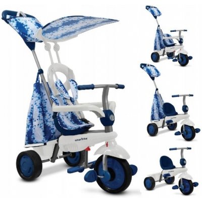 Smart Trike Spirit Touch Steering bílá modrá – Zboží Mobilmania