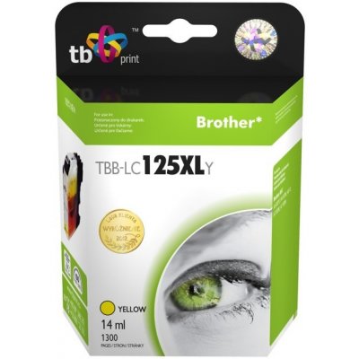 TB Brother LC125XLY - kompatibilní – Zboží Mobilmania