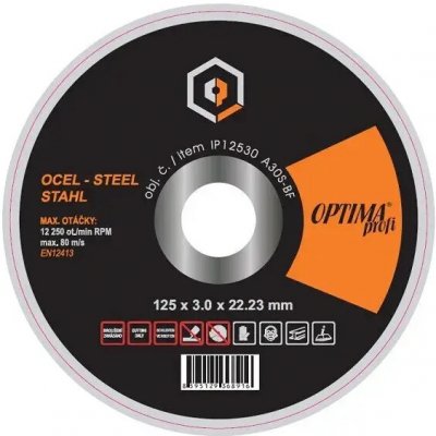 Optima Brusný kotouč 115 x 6,5 mm IP11565R – Sleviste.cz
