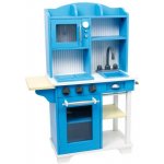 Small Foot Dřevěná modrá kuchyňka – Zboží Mobilmania