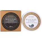 Petitfée Black Pearl & Gold Hydrogel Eye Patch oční polštářky s černou perlou a zlatem 60 ks – Zboží Mobilmania