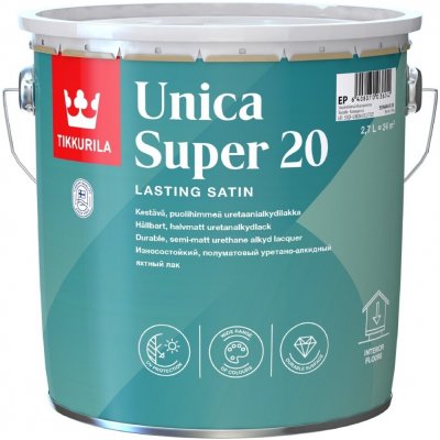 Tikkurila Unica Super 20 2,7 l polomat bezbarvý – Zboží Mobilmania