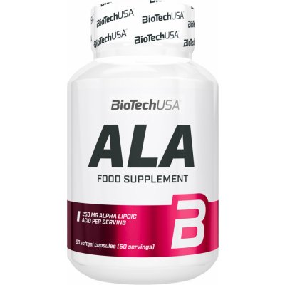 BioTech ALA kyselina alfa-lipoová 50 kapslí – Hledejceny.cz