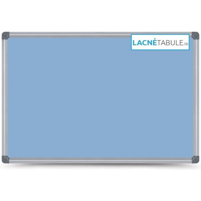 MEMO Magnetická tabule barevná v hliníkovém rámu - modrá CLASSIC ( 90 x 60 cm ) MTF96ALCM – Zboží Mobilmania