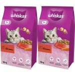 Whiskas Adult hovězí 2 x 14 kg – Zboží Dáma