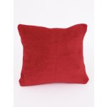 MKLuzkoviny.cz mikroplyš Exclusive Laura tmavě červená 40 x 40 cm – Sleviste.cz