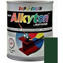 Barvy na kov Alkyton RAL 6005 mechová zelená, hladký lesklý obsah 0,25L