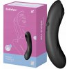 Vibrátor Satisfyer Curvy Trinity 4 stimulátor klitorisu s vibracemi Black
