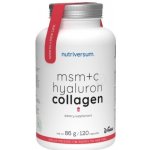 Nutriversum MSM+C Hyaluron Collagen women 120 kapslí – Hledejceny.cz
