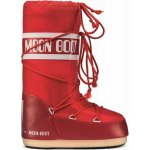 Moon Boot Nylon dámské sněhule red – Zboží Dáma