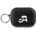Karl Lagerfeld PU Embossed Choupette Heads Pouzdro pro AirPods Pro KLAPPGKCPK – Zboží Živě