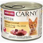 Carny Kitten drůbeží koktejl 12 x 200 g – Zboží Mobilmania