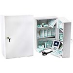 Leina Werke Nástěnná lékárnička Medisan C s náplní dle DIN 13157 – Hledejceny.cz