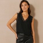 Vzdušný s krajkou černá – Sleviste.cz