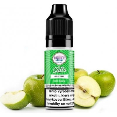 Dinner Lady Nic. Salts Apple Sours 10 ml 20 mg – Zboží Mobilmania