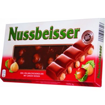 Chateau Nussbeisser mléčná čokoláda s lískovými oříšky 100 g