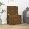 Úložný box zahrada-XL Úložný box medově hnědý 58 x 40,5 x 42 cm masivní borové dřevo